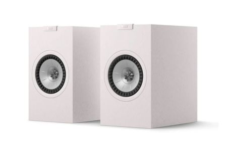 KEF • Q1 Meta • Satin White -2-pásmové regálové reproduktory