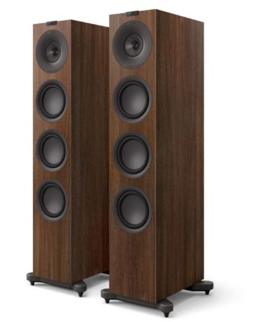 KEF • Q11 Meta • Walnut -3-pásmový sloupový reproduktor