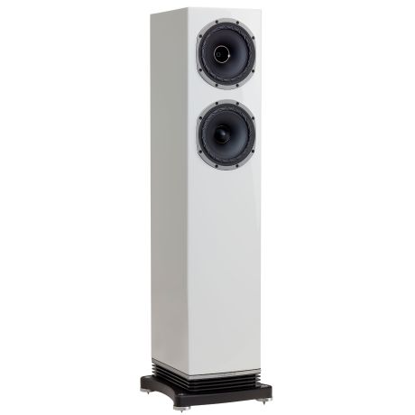 FYNE Audio• F501 podlahová reprosoustava • Piano gloss white  cena za 1kus