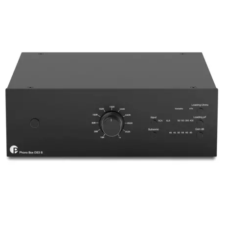 Pro-Ject Phono Box DS3 B - Plně symetrický gramofonový předzesilovač, černý