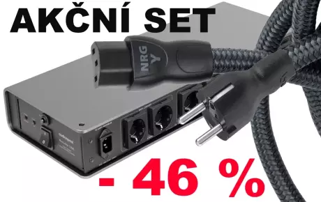 Audioquest NIAGARA 1200 síťový filtr + NRGY3 2,0 m BLACK FRIDAY !!!