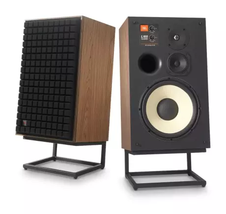 JBL L100 CLASSIC BLK - 3-pásmové vintage reprosoustavy - černé