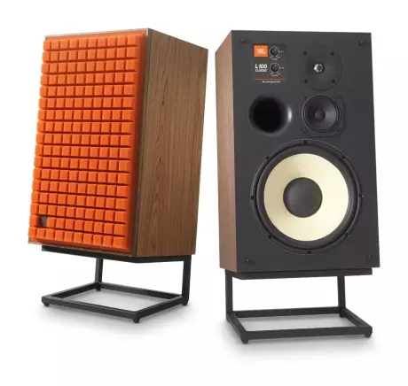 JBL L100 CLASSIC ORG - 3-pásmové vintage reprosoustavy - oranžové