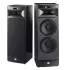 JBL S3900 BG - 3-pásmové podlahové reprosoustavy, 2 x 10´´ - black gloss