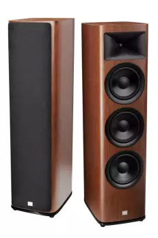 JBL HDI-3800 - 2,5-pásmové sloupové reprosoustavy, 3 x 8 - šedý dub