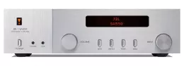 JBL SA550 - integrovaný vintage zesilovač s DAC, 2 x 90 W, stříbrný + dřevěné bočnice